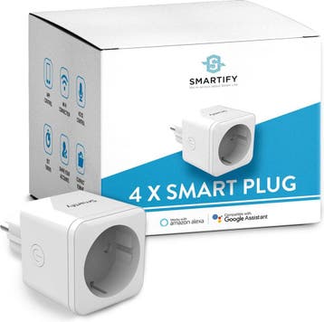 Smartify Slimme Stekker - Smart Plug - Incl. Tijdschakelaar, Ophalen of Verzenden, Nieuw