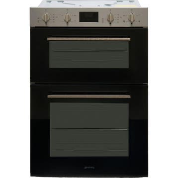 Smeg Cucina Inbouw Dubbele Oven CUCINA-DOSF400B 60cm - Zwart, Ophalen of Verzenden, Nieuw