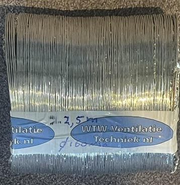 Aluminium flexibele buis 16 x 250 cm, Ophalen of Verzenden, Nieuw