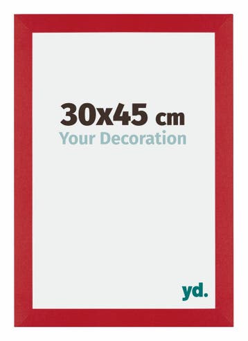 Fotolijst 30x45 cm - Rood - MDF - Mura, Verzenden, Nieuw