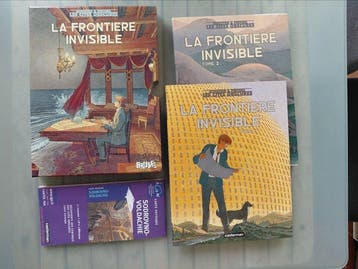 Les Cités Obscures - La Frontière invisible 1 & 2 + Carte, Nieuw