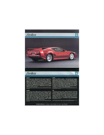 1992 DE TOMASO PANTERA BROCHURE, Nieuw, Author
