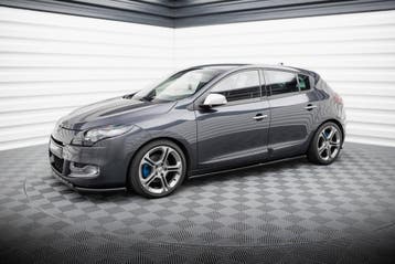 Side Skirts Diffusers Renault Megane GT MK3 Facelift, Auto-onderdelen, Verzenden, Nieuw
