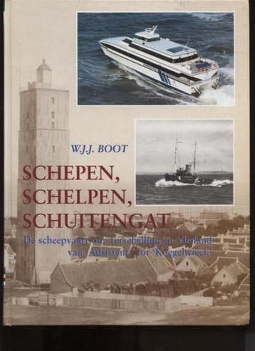 Schepen  schelpen  schuitengat | 9789051941746 | Boot,, Ophalen of Verzenden, Zo goed als nieuw, Boot, W.J.J.