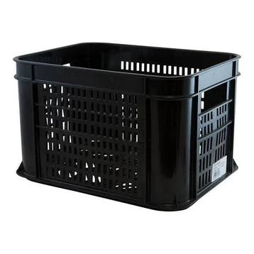 Fietskrat Kunststof - Zwart - 30 Liter, Verzenden, Nieuw