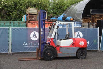Veiling: Heftruck Komatsu FD35T-7 Diesel 3500kg 4.0m 1998, Ophalen, 3000 tot 4000 kg, Diesel, Komatsu