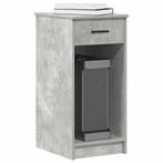 vidaXL Computertorenstandaard met lade 35x45x77 cm, Huis en Inrichting, Bureaus, Verzenden, Nieuw