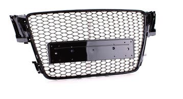 Grill Audi A5 8T (2007-2011) RS Design Piano Black, Ophalen of Verzenden, Nieuw