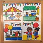 Educo Puzzel kermis (4 puzzeltjes), Verzenden, Nieuw