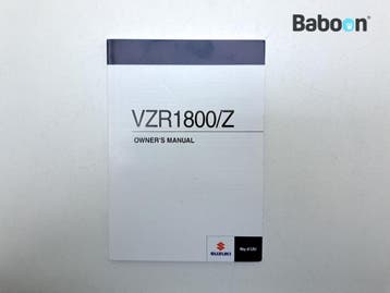 Instructie Boek Suzuki VZR 1800 / M 1800 (VZR1800 M1800), Verzenden, Gebruikt