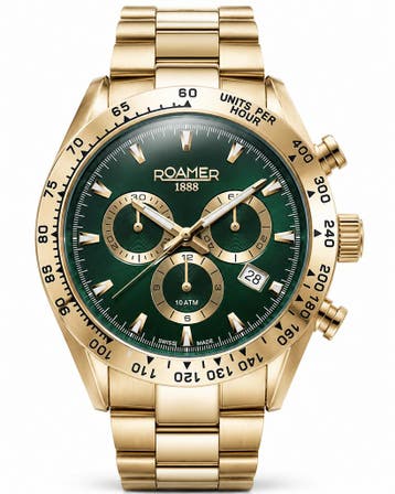 Roamer Monza 100 850837 48 75 20 horloge 42 mm, Sieraden, Tassen en Uiterlijk, Horloges | Heren, Overige merken, Staal, Verzenden