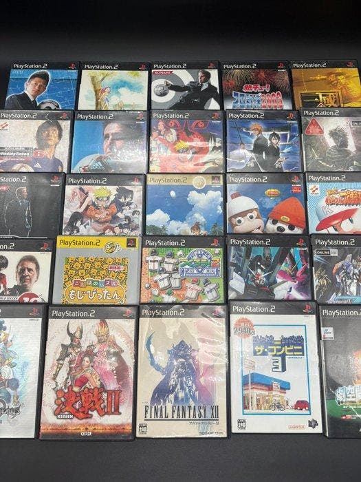 Sony - Playstation 2 (PS2) - 25 Japanese PS2 Games -, Spelcomputers en Games, Spelcomputers | Overige Accessoires