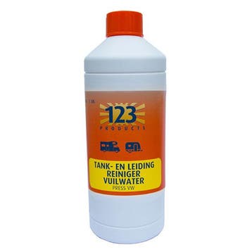 123 Press VuilWater 1 liter, Caravans en Kamperen, Nieuw