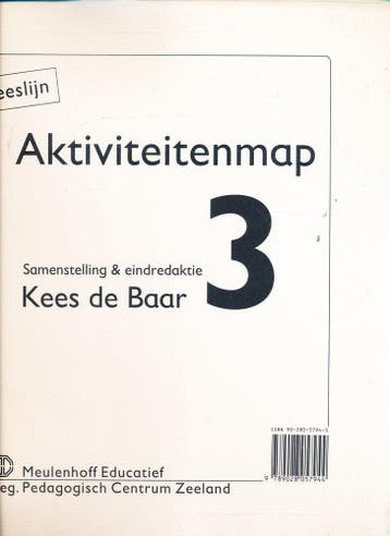 Leeslijn versie 1 Aktiviteitenmap 3, Boeken, Schoolboeken, Verzenden, Nieuw