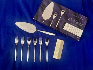 Christofle - Bestekset (7) - Orleans - Verzilverd -