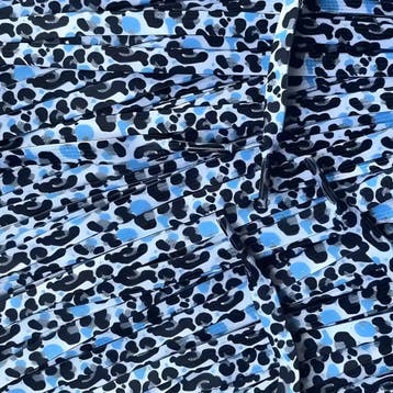 Bape veters - Zwart Blauw • 120  cm x 8 mm, Ophalen of Verzenden, Nieuw