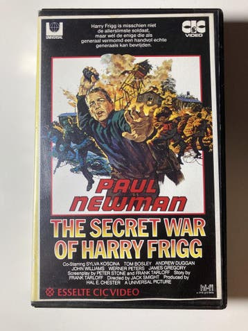 THE SECRET WAR OF HARRY FRIGG (EX RENTAL) (VHS), Cd's en Dvd's, VHS | Film, Verzenden, Gebruikt