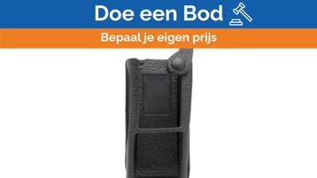 Bieden: Motorola PMLN8301A leather carrying case, Ophalen of Verzenden, Nieuw, Communicatie