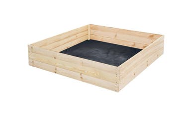 Moestuinbak 80x80cm Hout | Retourdeal 40% Korting, Tuin en Terras, Kweekspullen, Ophalen of Verzenden, Zo goed als nieuw, Kweekbak