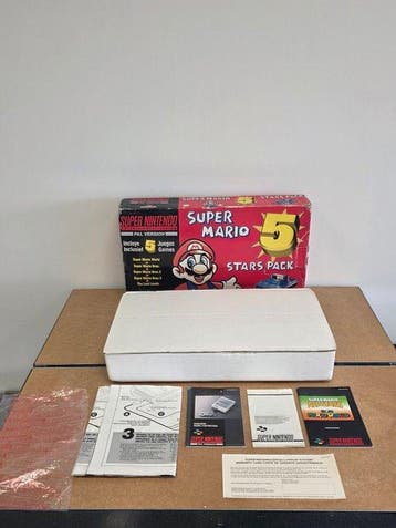 Nintendo - Snes - Super Nintendo - Very Rare - Super Mario 5, Nieuw