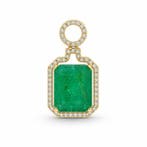 Zonder minimumprijs - Hanger - 14 karaat Geel goud - 3.64ct.