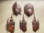 Balinese maskers Coromandel - Coromandel - Indonesië - Eind