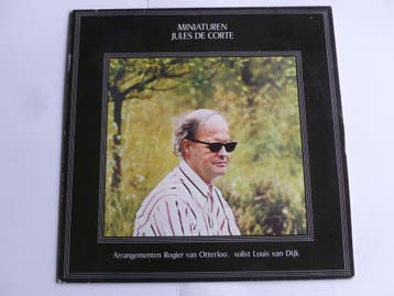Jules de Corte - Miniaturen (LP), Verzenden, Zo goed als nieuw