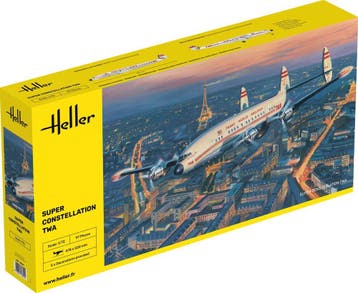 Heller 82391 Super Constellation TWA Bouwpakket Schaal 1:72, Verzenden, Nieuw, Overige merken