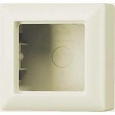 Jung Opbouwrand 1V wit (creme) AS581AW, Nieuw, Stopcontact