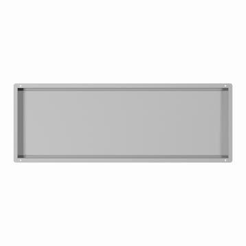 RVS Inbouwnis met tegelflens 30x90x7cm, Doe-het-zelf en Verbouw, Verzenden, Nieuw