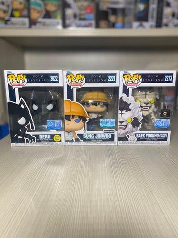 Funko - Funko Pop Beru; Sung Jinwoo; Baek Yoonho - 2020+ -