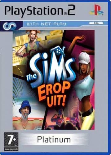 Playstation 2 The Sims: Bustin Out / Erop Uit, Verzenden, Zo goed als nieuw