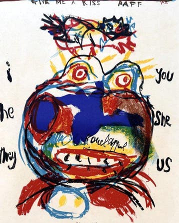Karel Appel (1921-2006) - Karel Appel & Sam Francis (One