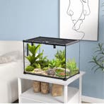 Reptielen Terrarium 50 cm – Glas en Metaal Habitat Kooi, Dieren en Toebehoren
