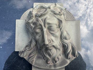 Teco Bois de Breux - E. Delvesux - Figuur - Christus met