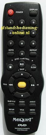 Marquant zwart dvd, Audio, Tv en Foto, Afstandsbedieningen, Origineel, Nieuw, Ophalen of Verzenden