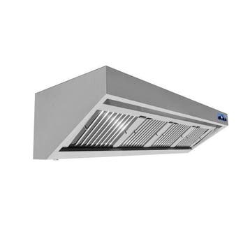 Professionele RVS Wandkap 1600 mm – 900 Diep, 3 Filters,.., Verzenden, Nieuw in verpakking