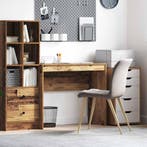 vidaXL Bureau Oudhout 90 x 40 x 76 cm, Verzenden, Nieuw