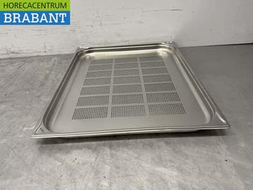 HCB RVS Geperforeerde gastronorm bak GN bak 2/1 Diepte 40 mm, Ophalen of Verzenden, Nieuw in verpakking