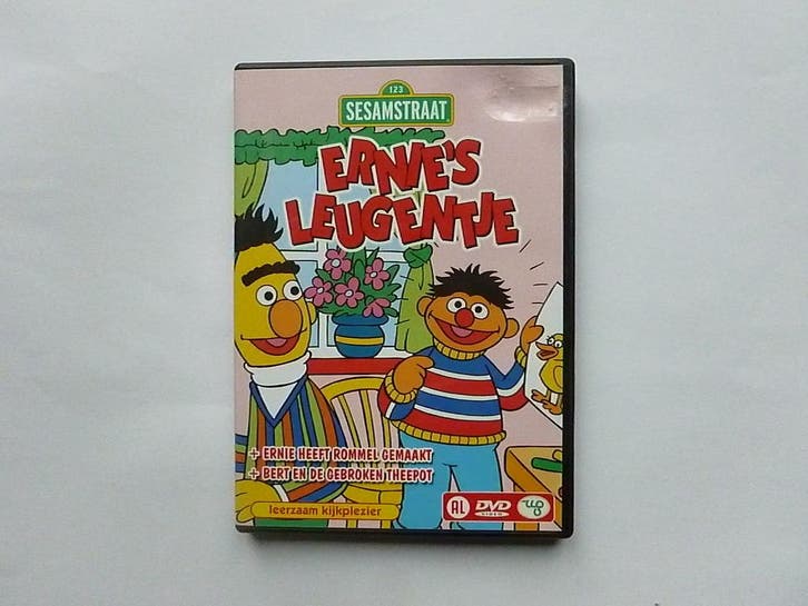 Sesamstraat - Ernies Leugentje (DVD), Cd's en Dvd's, Dvd's | Kinderen en Jeugd, Zo goed als nieuw, Ophalen of Verzenden