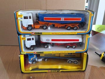 Corgi 1:50 - Model vrachtwagen (3) - Ford Tilt Cab / Petrol, Nieuw