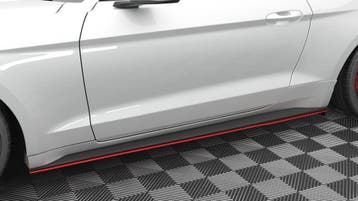 Maxton Side skirts diffusers V.2 Ford Mustang Mk6 Facelift -, Verzenden, Nieuw, Ford