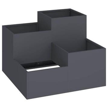 Metalen plantenbak XL - 35% Korting - Retourdeal, 100 cm of meer, Vierkant, Ophalen of Verzenden, Zo goed als nieuw
