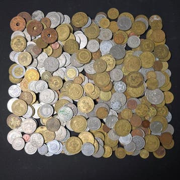 Afrika. Lot van 350+ munten uit Afrikaanse landen overwegend