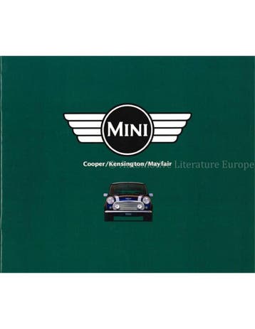 1997 MINI COOPER | KENSINGTON | MAYFAIR BROCHURE JAPANS, Boeken, Nieuw, Author