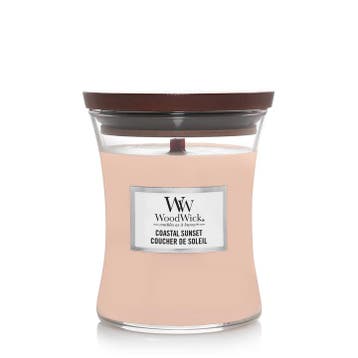 WoodWick Coastal Sunset Medium Candle - 275gr, Ophalen of Verzenden, Nieuw, Overige typen