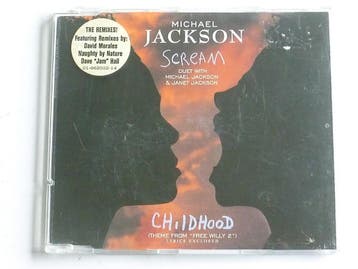 Michael Jackson - Scream (CD Single), Cd's en Dvd's, Ophalen of Verzenden, Zo goed als nieuw