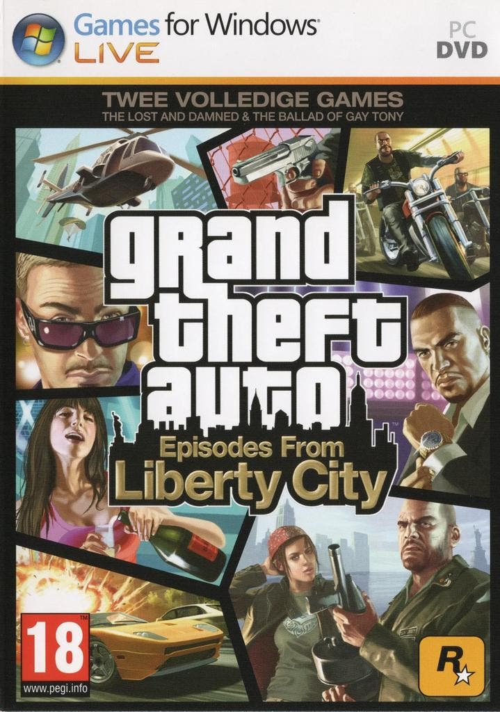 Grand Theft Auto: Episodes From Liberty City - PC, Spelcomputers en Games, Games | Pc, Zo goed als nieuw, Ophalen of Verzenden