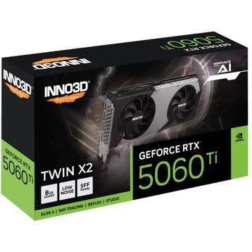 INNO3D N506T2-08D7-193075N INNO3D GeForce RTX™ 5060 Ti 8GB…, Computers en Software, Verzenden, Nieuw