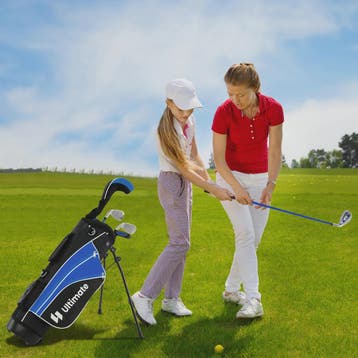5-delige Kinder Golfset met Fairway Wood, IJzer 7, 9 & Putte, Verzenden, Nieuw